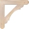 Ekena Millwork Olympic Craftsman Smooth Bracket, Douglas Fir, 5 1/2"W x 36"D x 36"H BKT06X36X36OLY04SDF - alternate 4